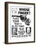 Whose Finger? Today Your Finger is on the Trigger-null-Framed Photographic Print