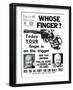 Whose Finger? Today Your Finger is on the Trigger-null-Framed Photographic Print