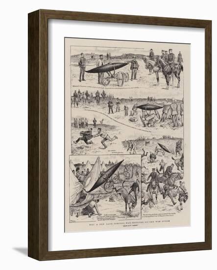 Why a New Land Torpedo Was Rejected by the War Office-William Ralston-Framed Giclee Print