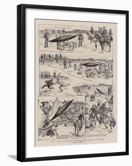 Why a New Land Torpedo Was Rejected by the War Office-William Ralston-Framed Giclee Print