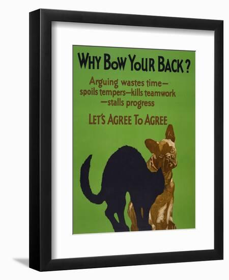 Why Bow Your Back?-null-Framed Premium Giclee Print