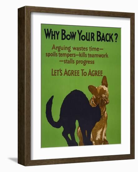 Why Bow Your Back?-null-Framed Giclee Print