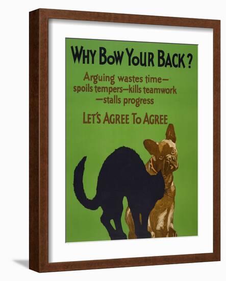 Why Bow Your Back?-null-Framed Giclee Print