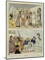 Why Jones Believes in the Sea Serpent, a Comedy in Two Acts-Albert Guillaume-Mounted Giclee Print