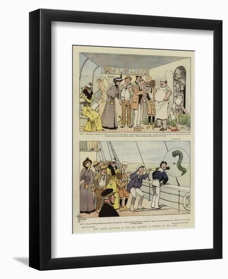 Why Jones Believes in the Sea Serpent, a Comedy in Two Acts-Albert Guillaume-Framed Giclee Print