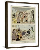 Why Jones Believes in the Sea Serpent, a Comedy in Two Acts-Albert Guillaume-Framed Giclee Print