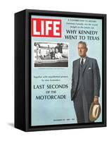 Why Kennedy Went to Texas, Last Seconds of the Motorcade, November 24, 1967-John Dominis-Framed Stretched Canvas