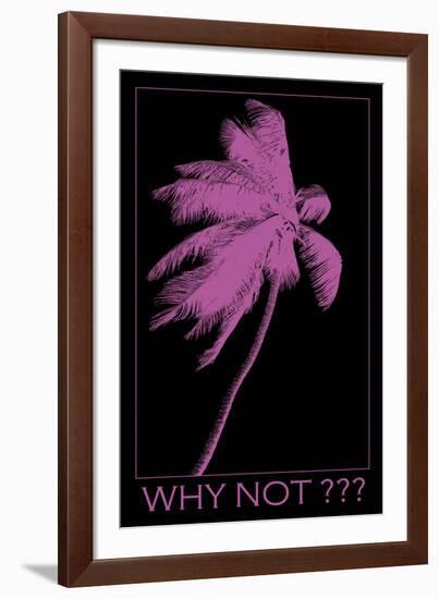 Why Not-Tony Koukos-Framed Giclee Print