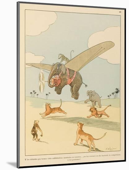 Why Should Mankind Hog the Blessings of Aviation?-Joaquin Xaudaro-Mounted Art Print