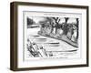 Why Shouldn't Girton Rink, When Cambridge Rows?, 1876-George Louis Palmella Busson Du Maurier-Framed Giclee Print