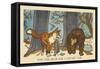 Why The Bear Has A Stumpy Tail-Hauman-Framed Stretched Canvas