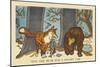 Why The Bear Has A Stumpy Tail-Hauman-Mounted Art Print