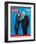 Why We're Voting, Tina Fey Straightening John McCain's Tie, October 15, 2004-Jake Chessum-Framed Premium Photographic Print