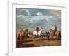 Why Weren't You Out Yesterday?-Alfred James Munnings-Framed Art Print