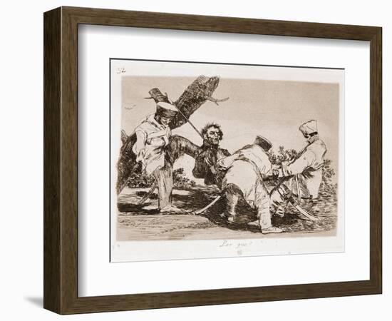 Why-Francisco Jose de Goya y Lucientes-Framed Giclee Print