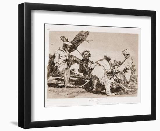 Why-Francisco Jose de Goya y Lucientes-Framed Giclee Print