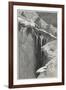 Whymper Climbs the Matterhorn-null-Framed Art Print