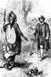 Colonel Atherton and the Indians-Whymper-Giclee Print
