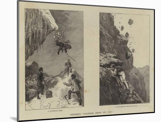 Whymper's Scrambles Among the Alps-null-Mounted Giclee Print