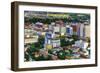 Wichita Falls, Texas - Aerial View of the City, c.1952-Lantern Press-Framed Art Print