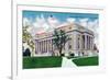 Wichita Falls, Texas - Exterior View of the County Court House, c.1952-Lantern Press-Framed Premium Giclee Print