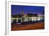 Wichita, Kansas - Downtown-benkrut-Framed Photographic Print