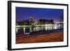 Wichita, Kansas - Downtown-benkrut-Framed Photographic Print