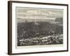 Wick Harbour During the Herring Fishing-Samuel Read-Framed Giclee Print