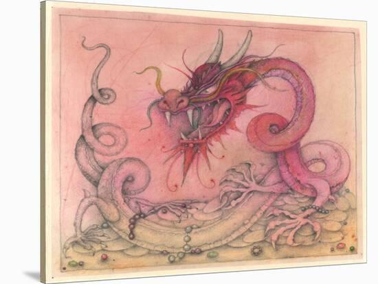 Wicked Dragon-Wayne Anderson-Stretched Canvas
