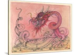 Wicked Dragon-Wayne Anderson-Stretched Canvas