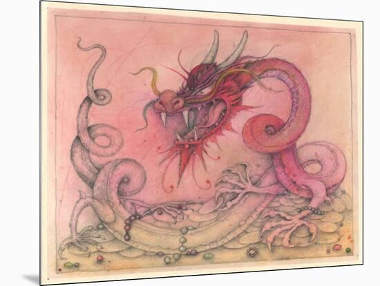 Wicked Dragon-Wayne Anderson-Mounted Giclee Print
