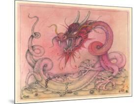 Wicked Dragon-Wayne Anderson-Mounted Giclee Print