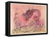 Wicked Dragon-Wayne Anderson-Framed Stretched Canvas