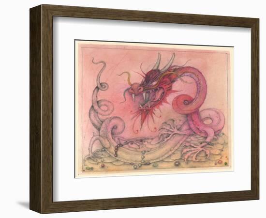 Wicked Dragon-Wayne Anderson-Framed Giclee Print