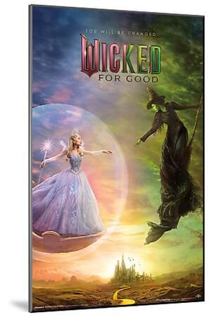 Wicked: For Good Movie Wood-Mounted Art Prints (2025) - Buy