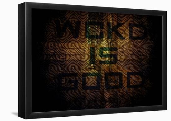 Wicked Is Good 2-null-Framed Poster