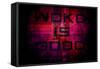 Wicked Is Good 2-null-Framed Stretched Canvas