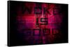 Wicked Is Good 2-null-Framed Stretched Canvas