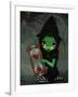 Wicked Witch and Her Hourglass-Jasmine Becket-Griffith-Framed Art Print