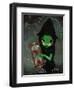 Wicked Witch and Her Hourglass-Jasmine Becket-Griffith-Framed Art Print