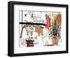 Wicker, 1984-Jean-Michel Basquiat-Framed Giclee Print