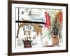 Wicker, 1984-Jean-Michel Basquiat-Framed Giclee Print