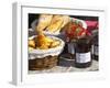 Wicker Basket with Croissants and Breads, Clos Des Iles, Le Brusc, Var, Cote d'Azur, France-Per Karlsson-Framed Photographic Print