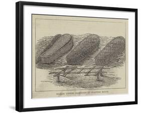 Wicker Coffins Exhibited at Stafford House-null-Framed Giclee Print