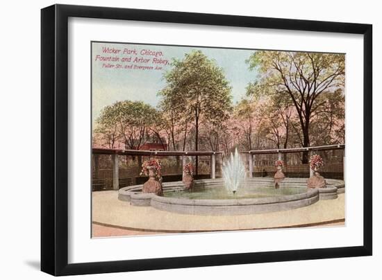 Wicker Park, Chicago, Illinois-null-Framed Art Print