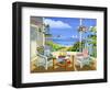 Wicker Porch-Geraldine Aikman-Framed Giclee Print