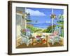 Wicker Porch-Geraldine Aikman-Framed Giclee Print