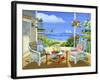 Wicker Porch-Geraldine Aikman-Framed Giclee Print