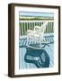 Wicker Shadows-Linda Roberts-Framed Art Print