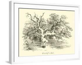 Wickliff's Oak-null-Framed Giclee Print